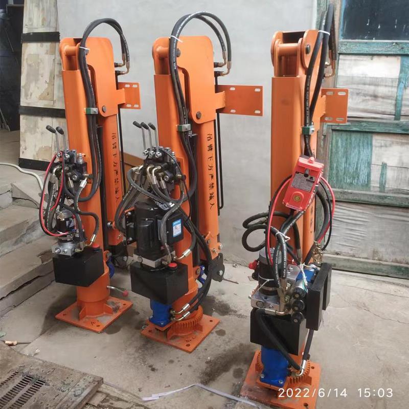 左镇区重汽蓝牌随车吊 3.2吨 国六动力强 液压驱动 农用自卸起重机